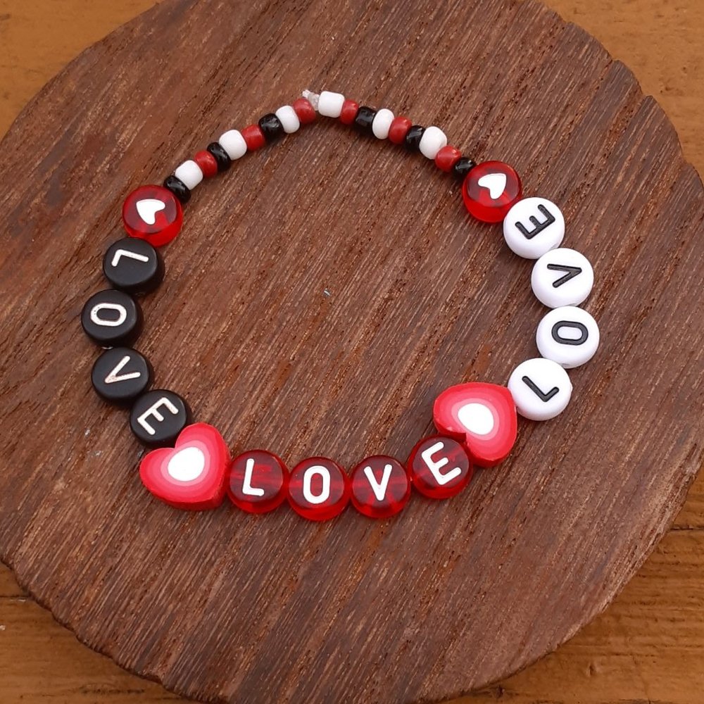Triple "LOVE" Wristband